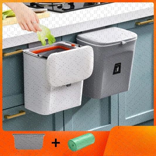 CuisiClean™ - Poubelle Suspendue - Ustensile Ecologique