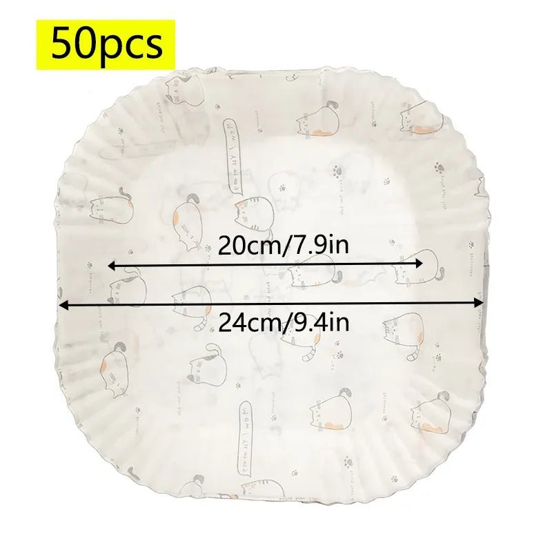 Fry&Eat™ - Papier Spécial à frire - Ustensile Ecologique